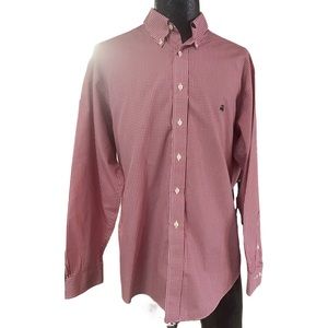 Brooks Brothers All Cotton Non Iron Shirt Size Large